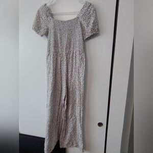 Leopard Print Jumpsuit